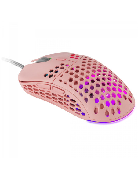 MARS GAMING MM55 - Comprar Ratón Gaming Rosa