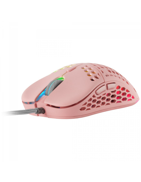 MARS GAMING MM55 - Comprar Ratón Gaming Rosa