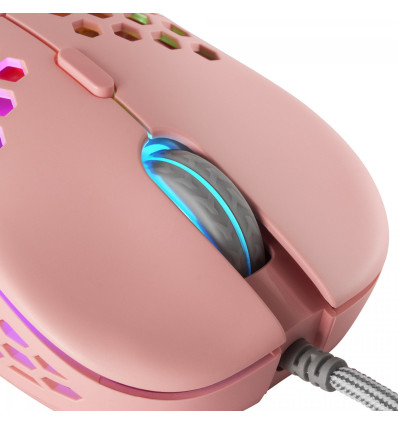 MARS GAMING MM55 - Comprar Ratón Gaming Rosa