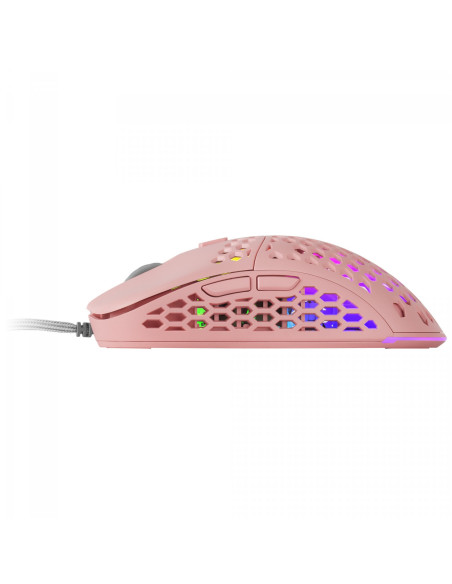 MARS GAMING MM55 - Comprar Ratón Gaming Rosa