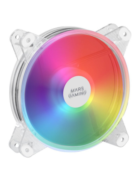 Ventilador Mars Gaming MFD RGB 120mm Transparente