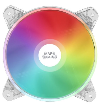 Ventilador Mars Gaming MFD RGB 120mm Transparente