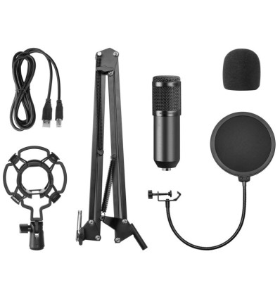 Micrófono Cardioide de Brazo Extensible para StreamingsMars Gaming MMICPRO