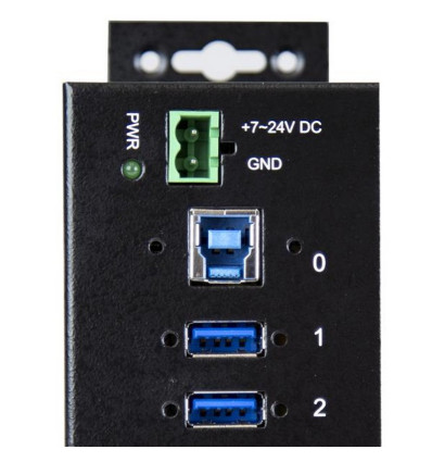Hub Industrial Startech de 10 Puertos USB 3.0 con Protección Antiestática y Picos de 350W