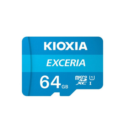 Tarjeta Micro SD Kioxia Exceria 64GB Clase 10