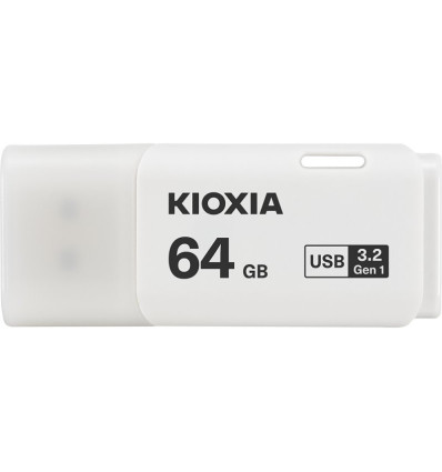 Pendrive USB Kioxia U301 64GB Blanco