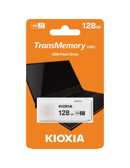 Pendrive USB U301 128GB USB 3.2 Blanco