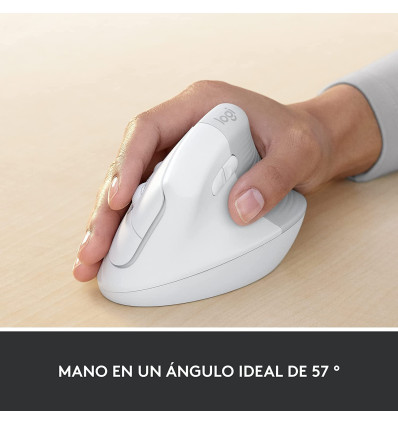 Ratón inalámbrico LOGITECH LIFT for Business Blanco