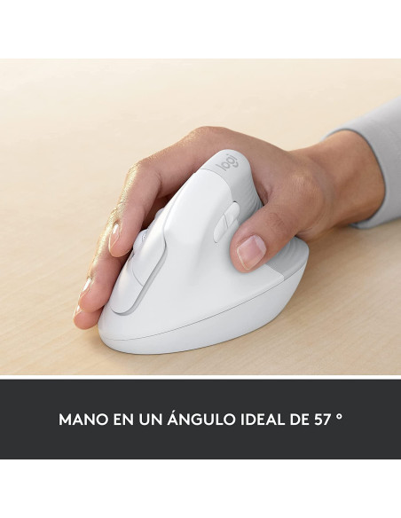 Ratón inalámbrico LOGITECH LIFT for Business Blanco