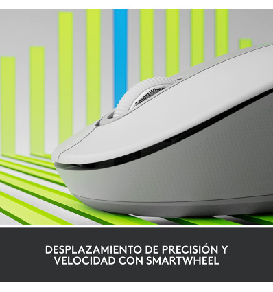 Ratón LOGITECH Signature M650 Medium Blanco