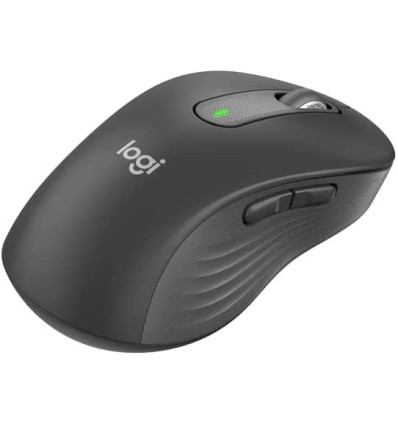 Ratón Logitech Signature M650 Zurdo Grafito