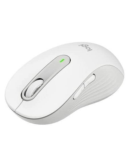 Ratón LOGITECH Signature M650 Zurdo Blanco
