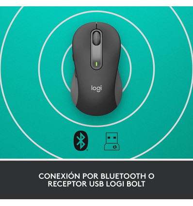 Ratón LOGITECH Signature M650 Grande Grafito