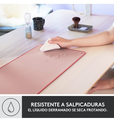 Alfombrilla LOGITECH Desk Mat Studio Rosa