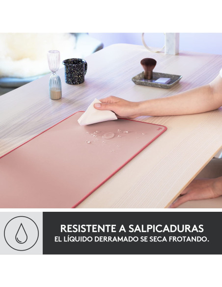 Alfombrilla LOGITECH Desk Mat Studio Rosa