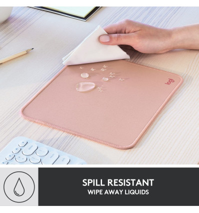 Alfombrilla LOGITECH Mouse Pad Studio Rosa