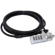 CABLE SEGURIDAD PORTATIL APPROX APPNCLV2 COMBIN.