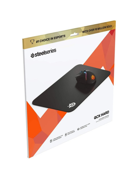 Alfombrilla Steelseries QcK Hard Pad Negra