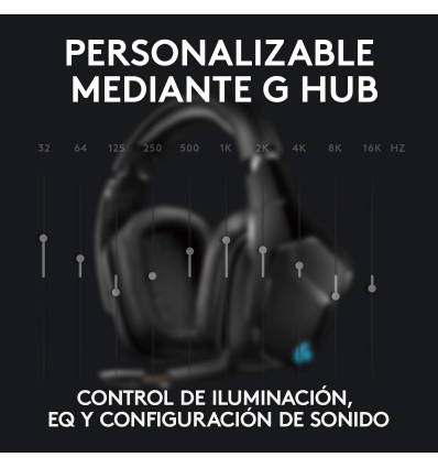 Auriculares LOGITECH G935 Lightsync RGB Gaming
