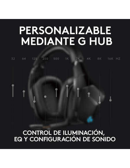 Auriculares LOGITECH G935 Lightsync RGB Gaming