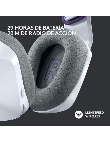 Auriculares LOGITECH G733 Lightspeed Blanco RGB