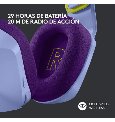 Auriculares LOGITECH G733 Lightspeed Lila RGB