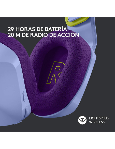 Auriculares LOGITECH G733 Lightspeed Lila RGB