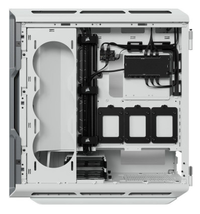 CORSAIR ICUE 5000T RGB - Caja para Ordenador Blanca con RGB