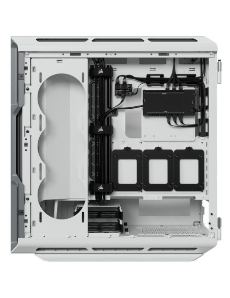 CORSAIR ICUE 5000T RGB - Caja para Ordenador Blanca con RGB