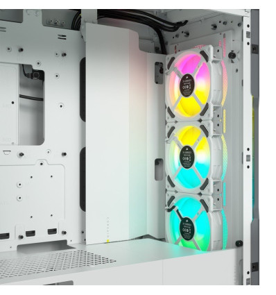 CORSAIR ICUE 5000T RGB - Caja para Ordenador Blanca con RGB
