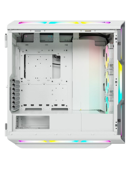 CORSAIR ICUE 5000T RGB - Caja para Ordenador Blanca con RGB