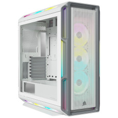 CORSAIR ICUE 5000T RGB - Caja para Ordenador Blanca con RGB