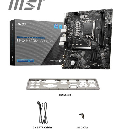 MSI PRO H610M-G - Comprar Placa Base DDR4 Socket 1700