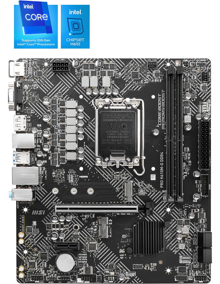 MSI PRO H610M-G - Comprar Placa Base DDR4 Socket 1700