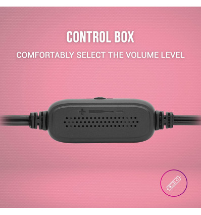 Altavoces Mars Gaming RGB Compacto 8W 2.0 Rosa