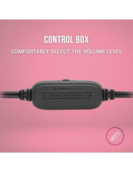 Altavoces Mars Gaming RGB Compacto 8W 2.0 Rosa