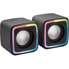 Altavoces Mars Gaming RGB Compactos 8W 2.0 Negros