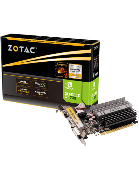 Zotac GT 730 4GB Zone Edition Perfil Bajo
