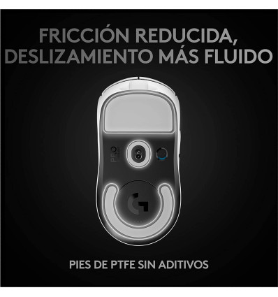 Ratón LOGITECH GAMING PRO X Superlight Wireless Blanco