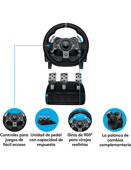 Volante y pedales LOGITECH G920 Driving Force