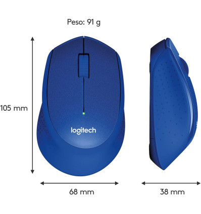 Ratón LOGITECH M330 Silent Plus Wireless