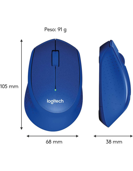 Ratón LOGITECH M330 Silent Plus Wireless