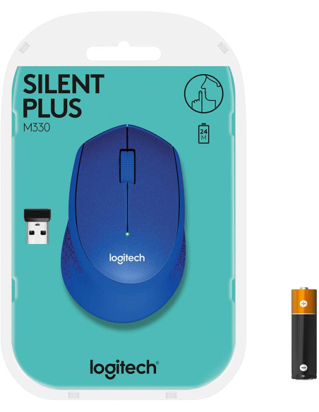 Ratón LOGITECH M330 Silent Plus Wireless