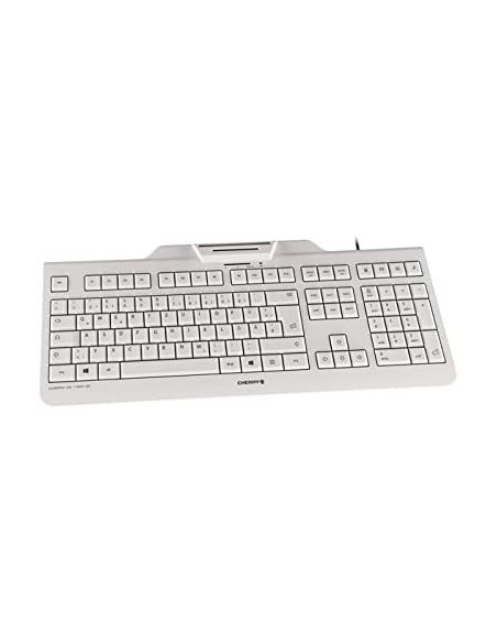 Teclado CHERRY KC 1000 Blanco + Lector DNIE