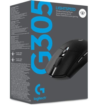 Ratón LOGITECH G305 Lightspeed Negro