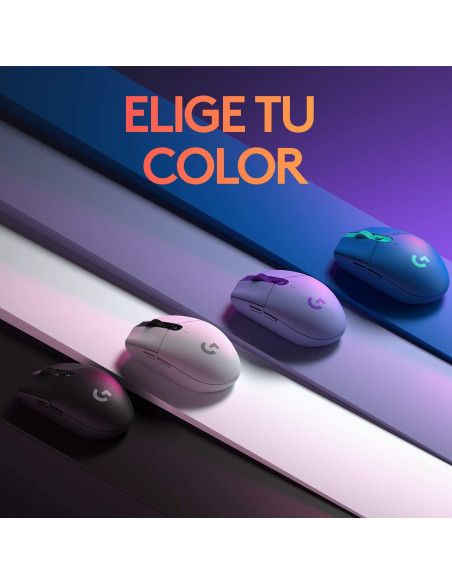 Ratón LOGITECH G305 Lightspeed Negro