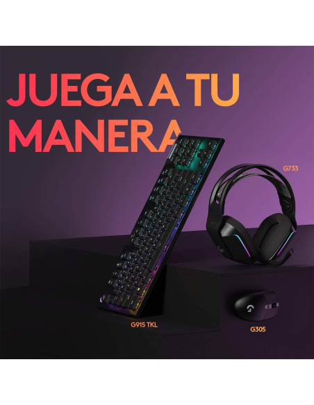 Ratón LOGITECH G305 Lightspeed Negro