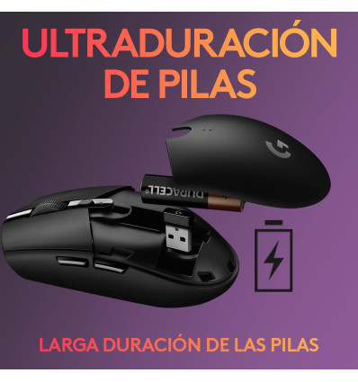 Ratón LOGITECH G305 Lightspeed Negro
