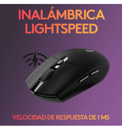 Ratón LOGITECH G305 Lightspeed Negro
