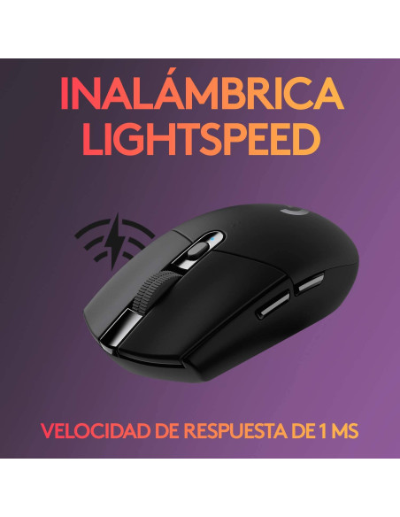 Ratón LOGITECH G305 Lightspeed Negro